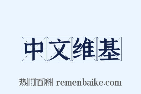 中文维基是什么意思的图片